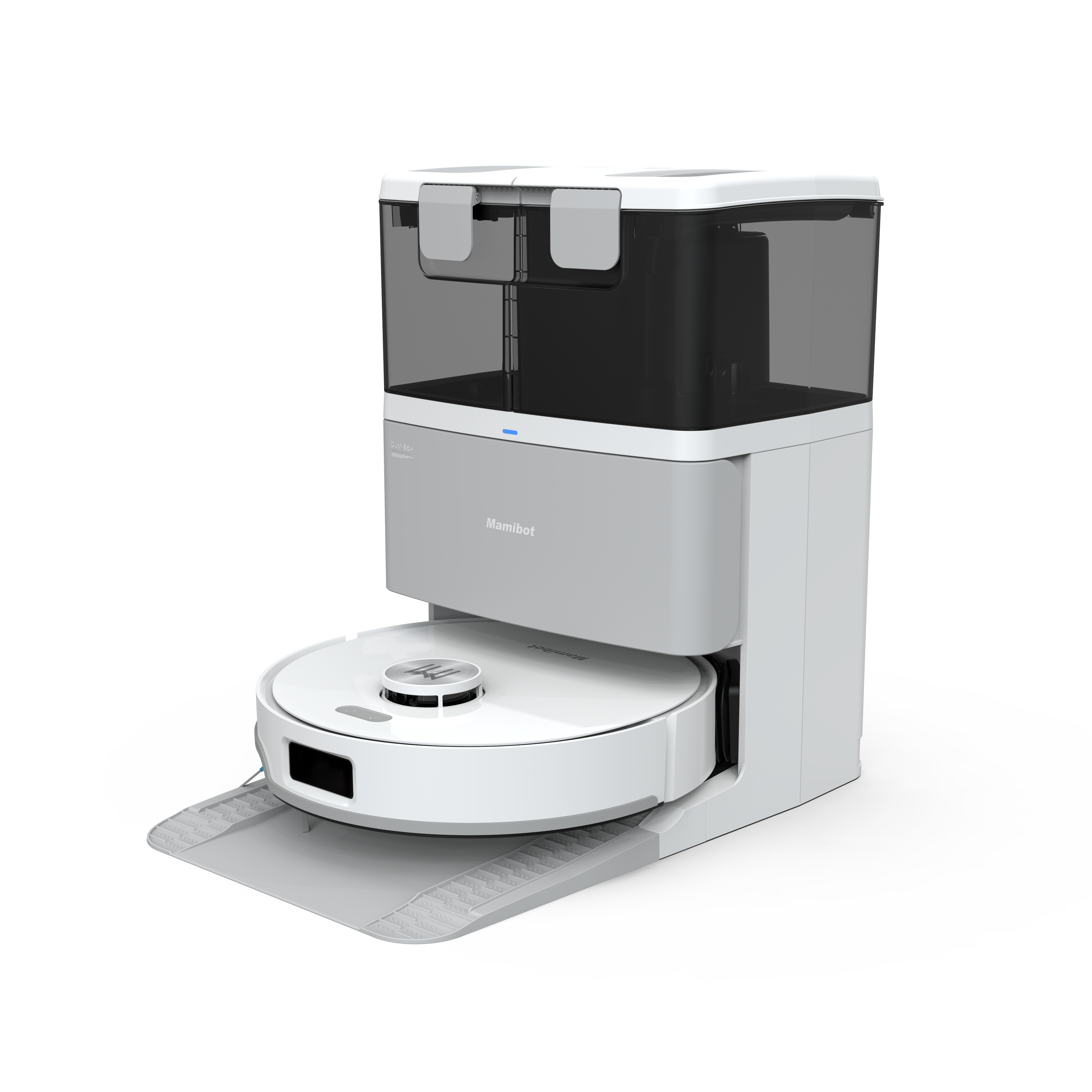 Multi-functional base station laser robot vacuum cleaner with washing function